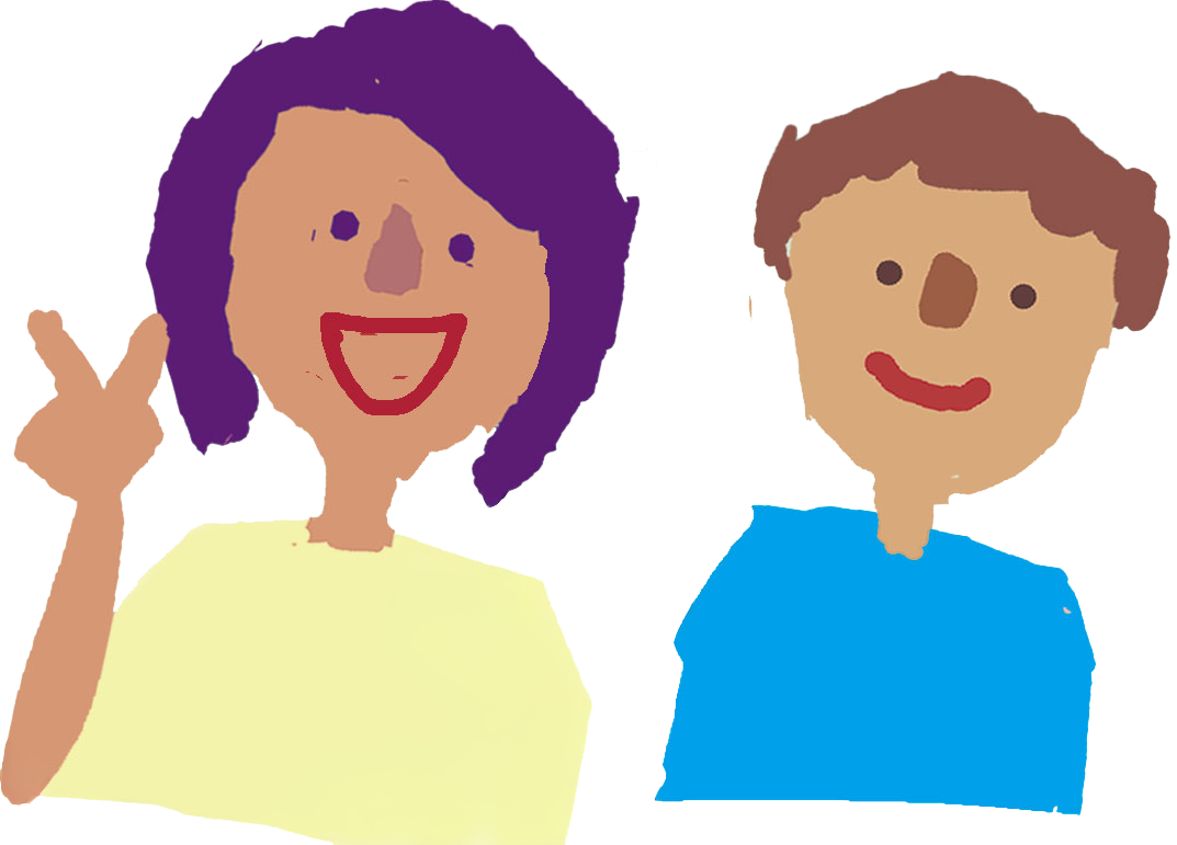 笑顔の子どものイラスト